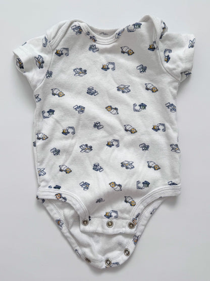 Little Trucks Print Outfit, Kids 3 Month (0-3M)