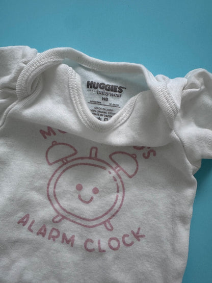 Mom and Dads Alarm Clock + Floral Outfit, Kids Newborn