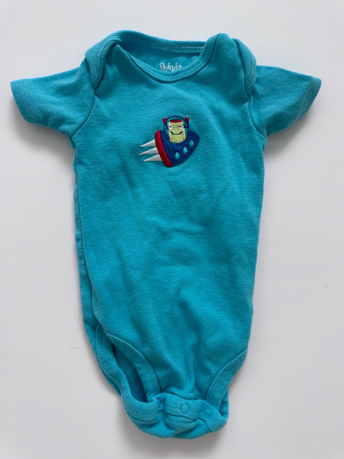 5 Boys Bodysuits including Robot and Alien design, Kids 6 Month (3-6M)