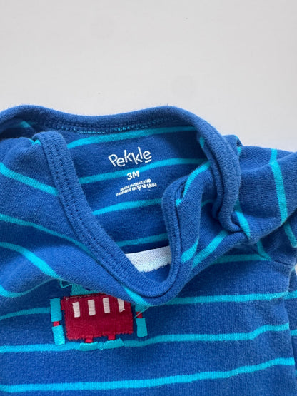 5 Boys Bodysuits including Robot and Alien design, Kids 6 Month (3-6M)