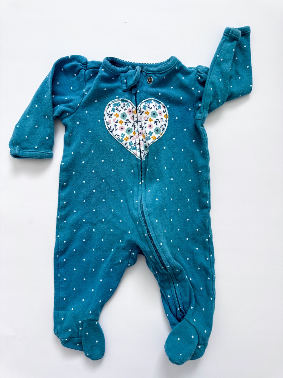 5 pretty cotton sleepers for a baby girl , Kids 3 Month (0-3M)