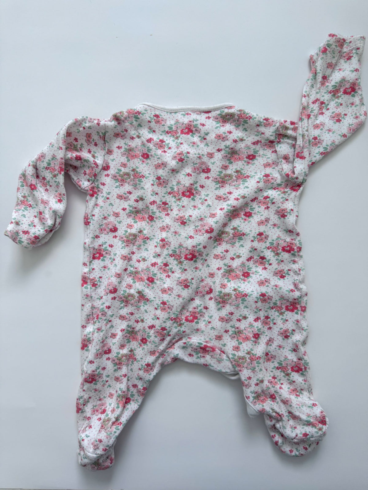 5 pretty cotton sleepers for a baby girl , Kids 3 Month (0-3M)