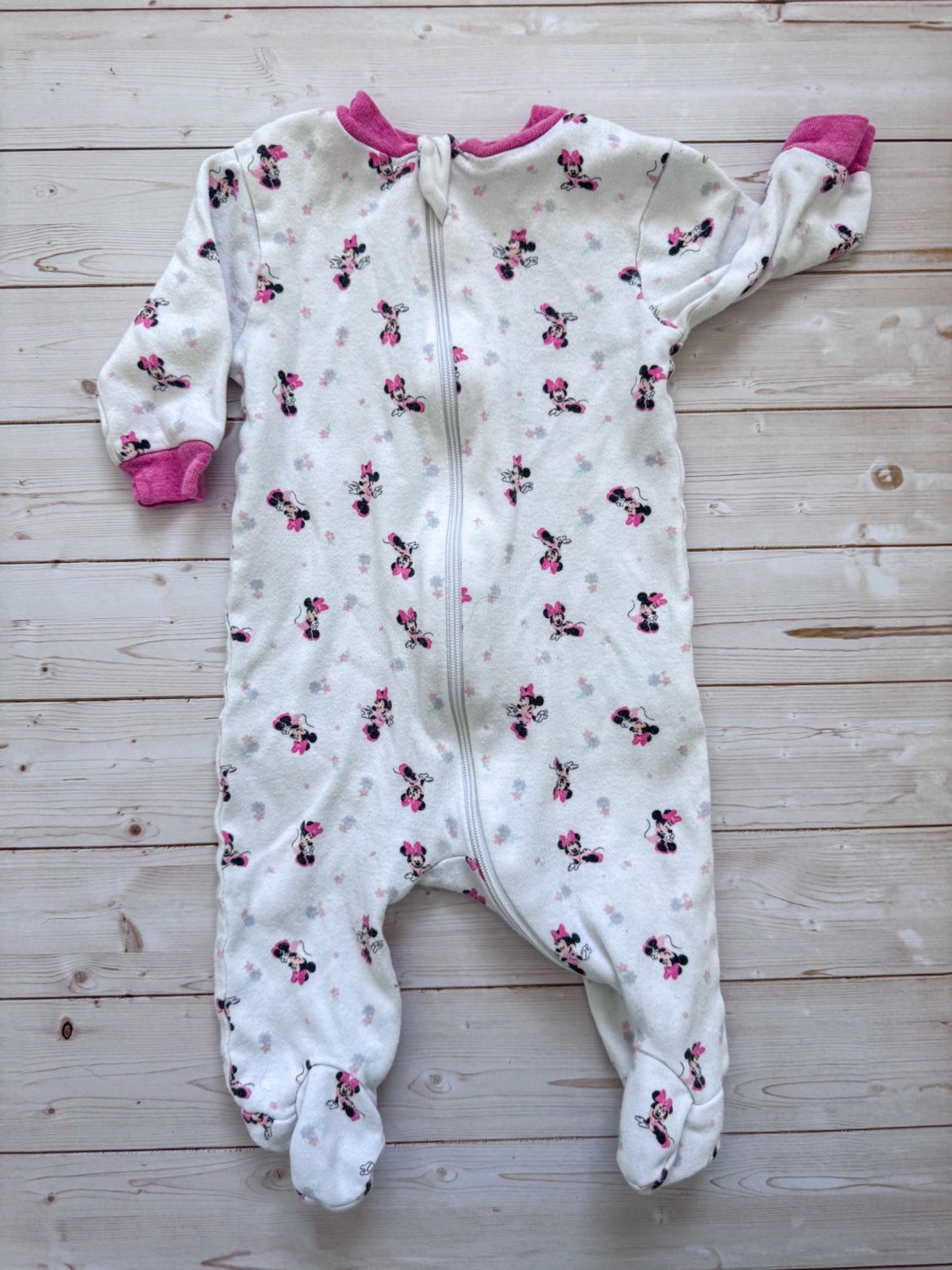 4 little girls footed sleepers , Kids 3 Month (0-3M)