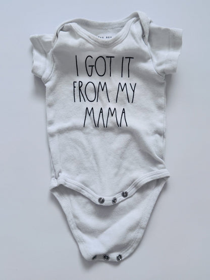 Boreal Babe/Carters/Rae Dunn outfit, Kids 3 Month (0-3M)
