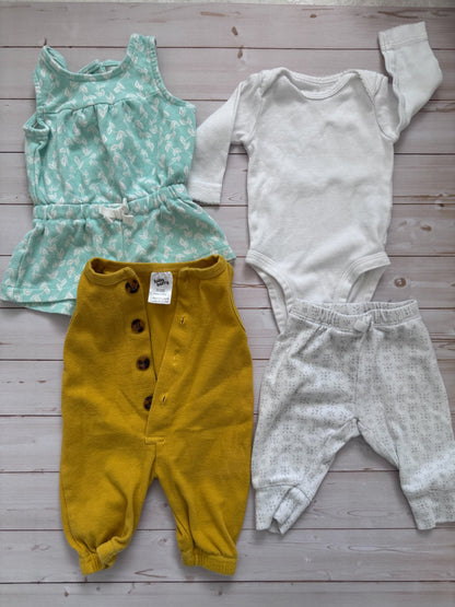 Summer rompers and nighttime pj’s set, Kids Newborn