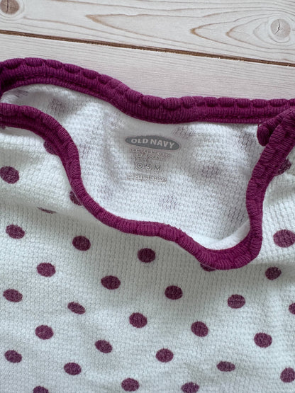 Moons (polka dots) and Stars long sleeve bodysuits, Kids 3 Month (0-3M)