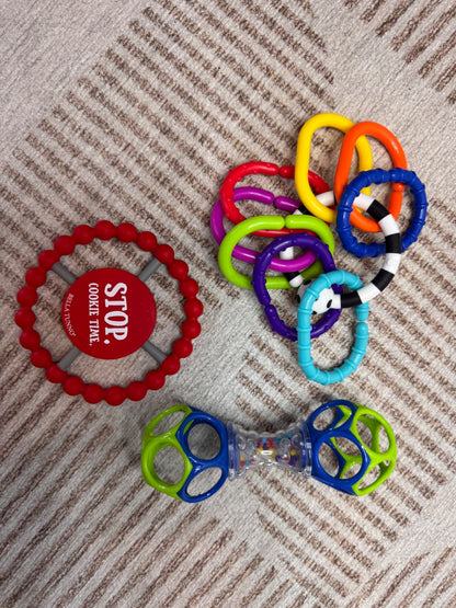 3 Baby Teether Toys