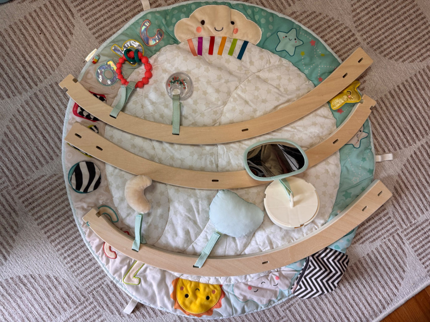 B. Toys Wooden Activity Gym