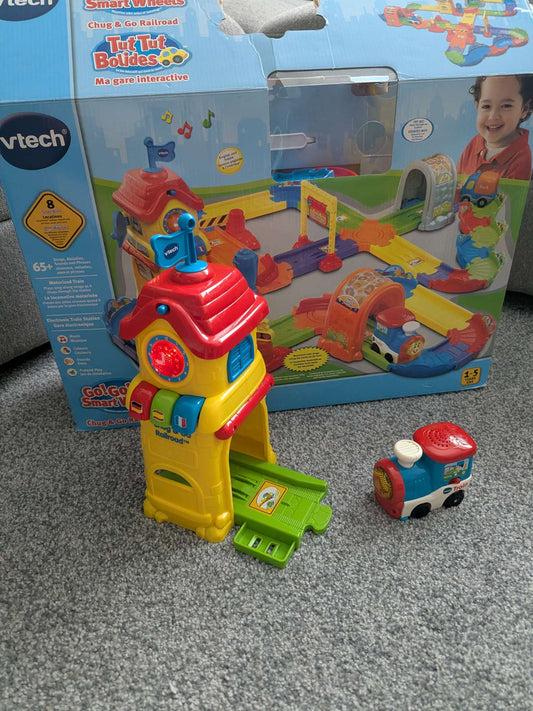 VTech Go! Go! Smart Wheels Chug & Go Railroad