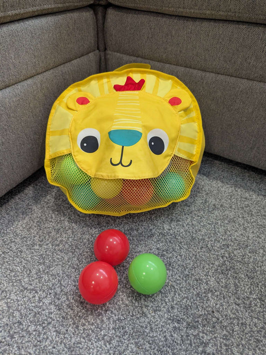 Bag of plastic Balls
