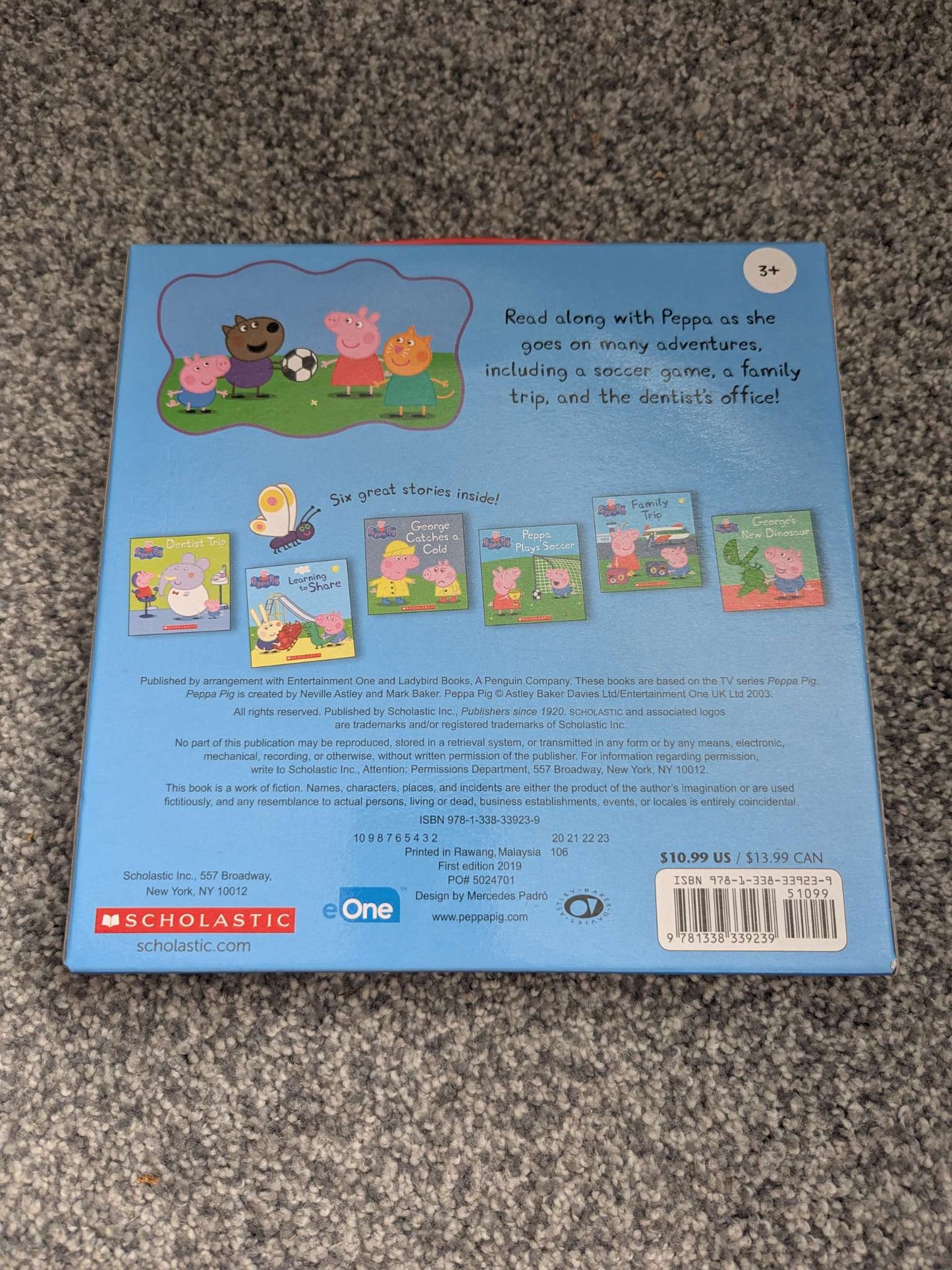 New Set of 6 Peppa Pig Books
