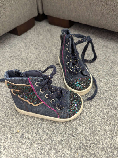 Girls High Tops, Shoes 5 (Walkers:12-24 mth)