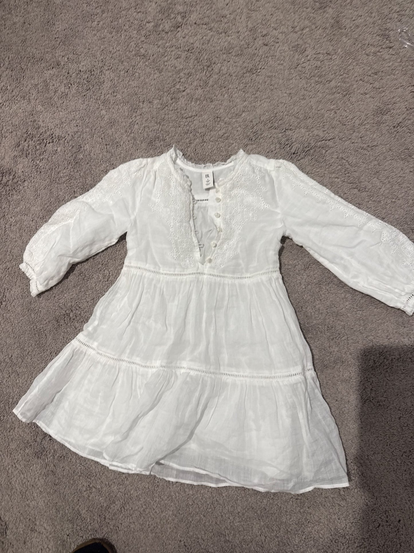 Beautiful linen dress, Kids 3T