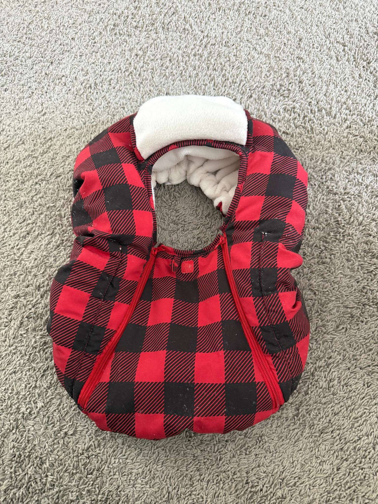 Jolly Jumper Sneak-a-Peek Infant Car Seat Cover - MSRP $40