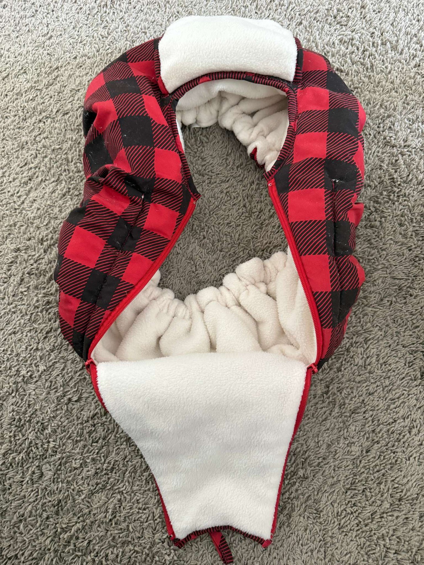 Jolly Jumper Sneak-a-Peek Infant Car Seat Cover - MSRP $40