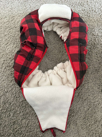 Jolly Jumper Sneak-a-Peek Infant Car Seat Cover - MSRP $40