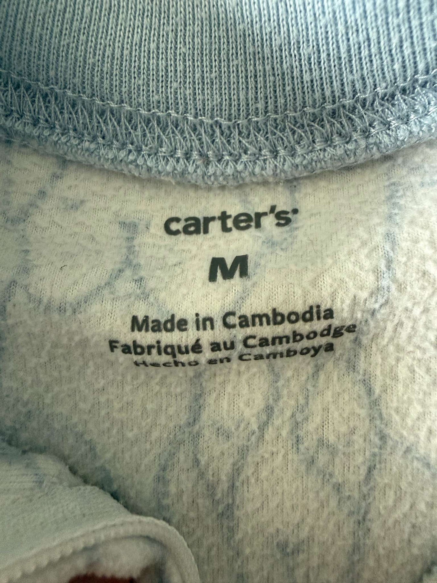 Carter's Fleece Wearable Blanket, size M, 6-12 Months (Medium)