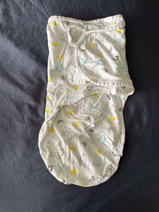 Disney Baby Dumbo adjustable swaddle wrap, 0-3M, 0-3 Months (Newborn)