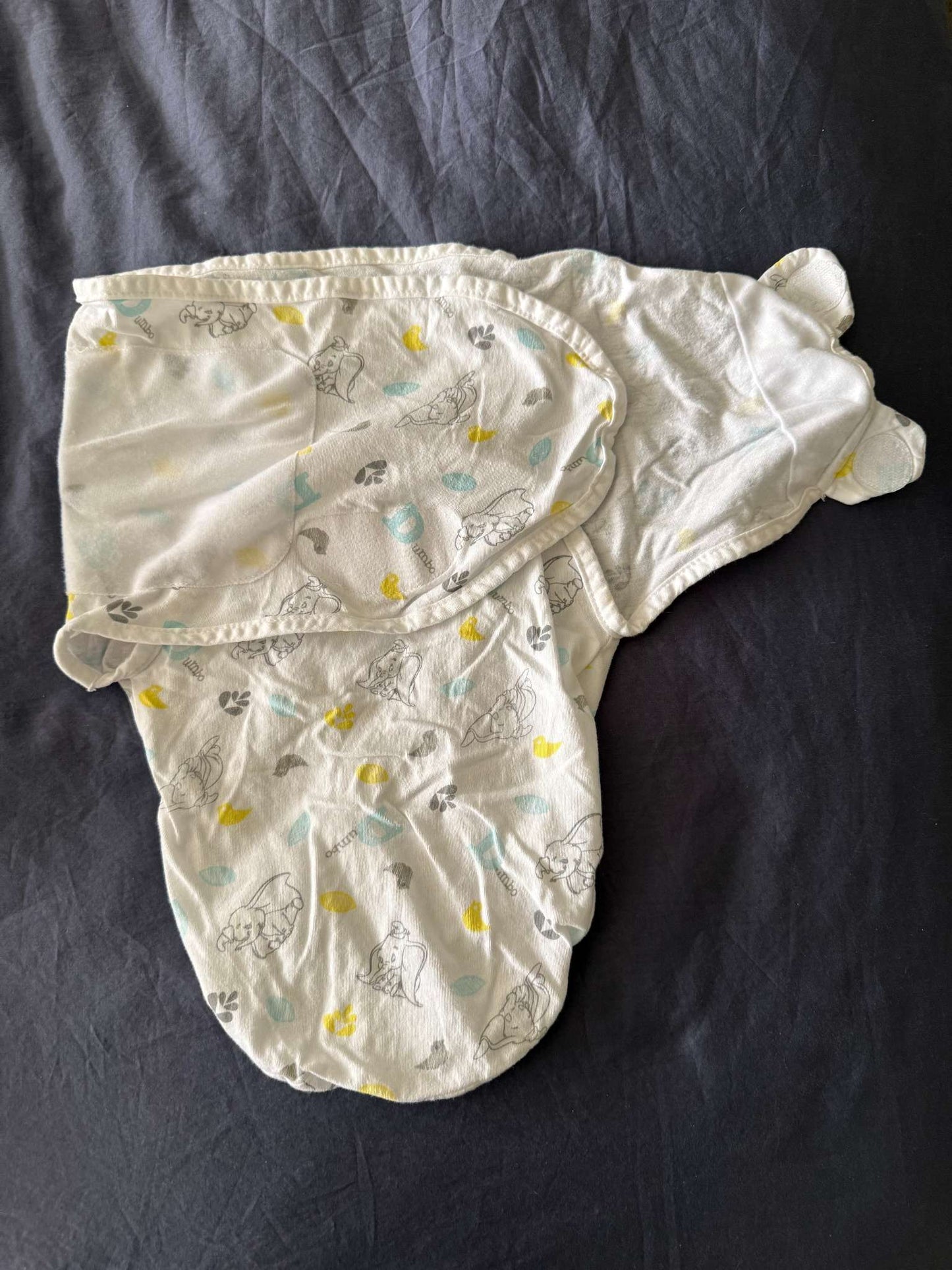 Disney Baby Dumbo adjustable swaddle wrap, 0-3M, 0-3 Months (Newborn)