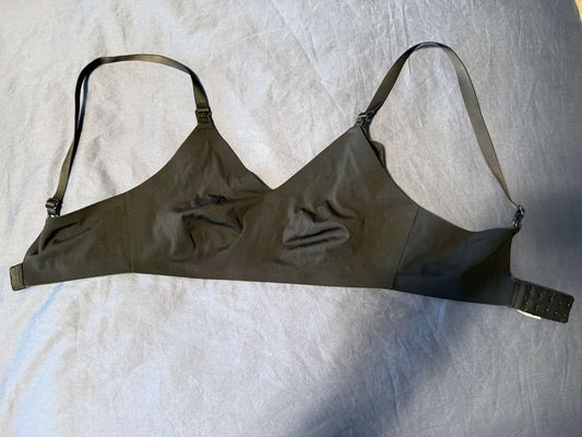 Mama by Aerie Nursing Bralette, black, size S - MSRP $54.95, VGUC, Maternity S (4-6)