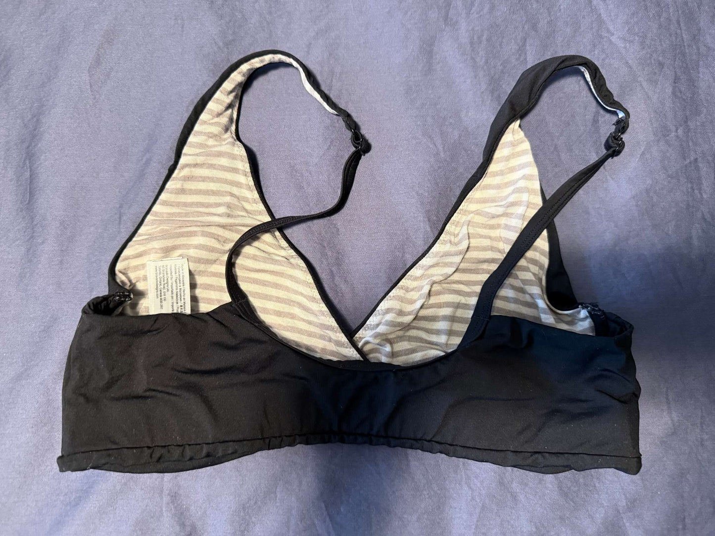 Bravado Designs Ballet Nursing Bra - Black, size S, MSRP $48, Maternity S (4-6)