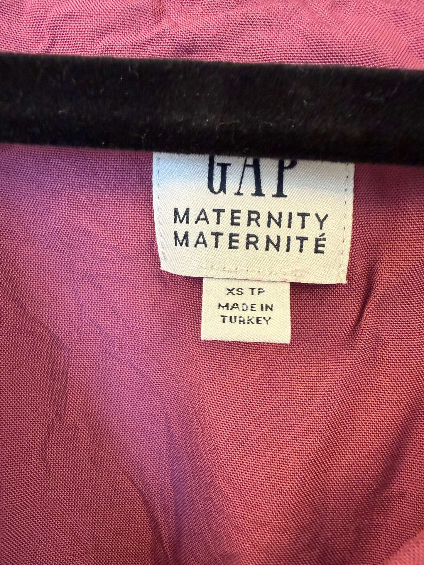 Gap Maternity Dress - XS, Pink, EUC, MSRP $128.00, Maternity XS (0-2)