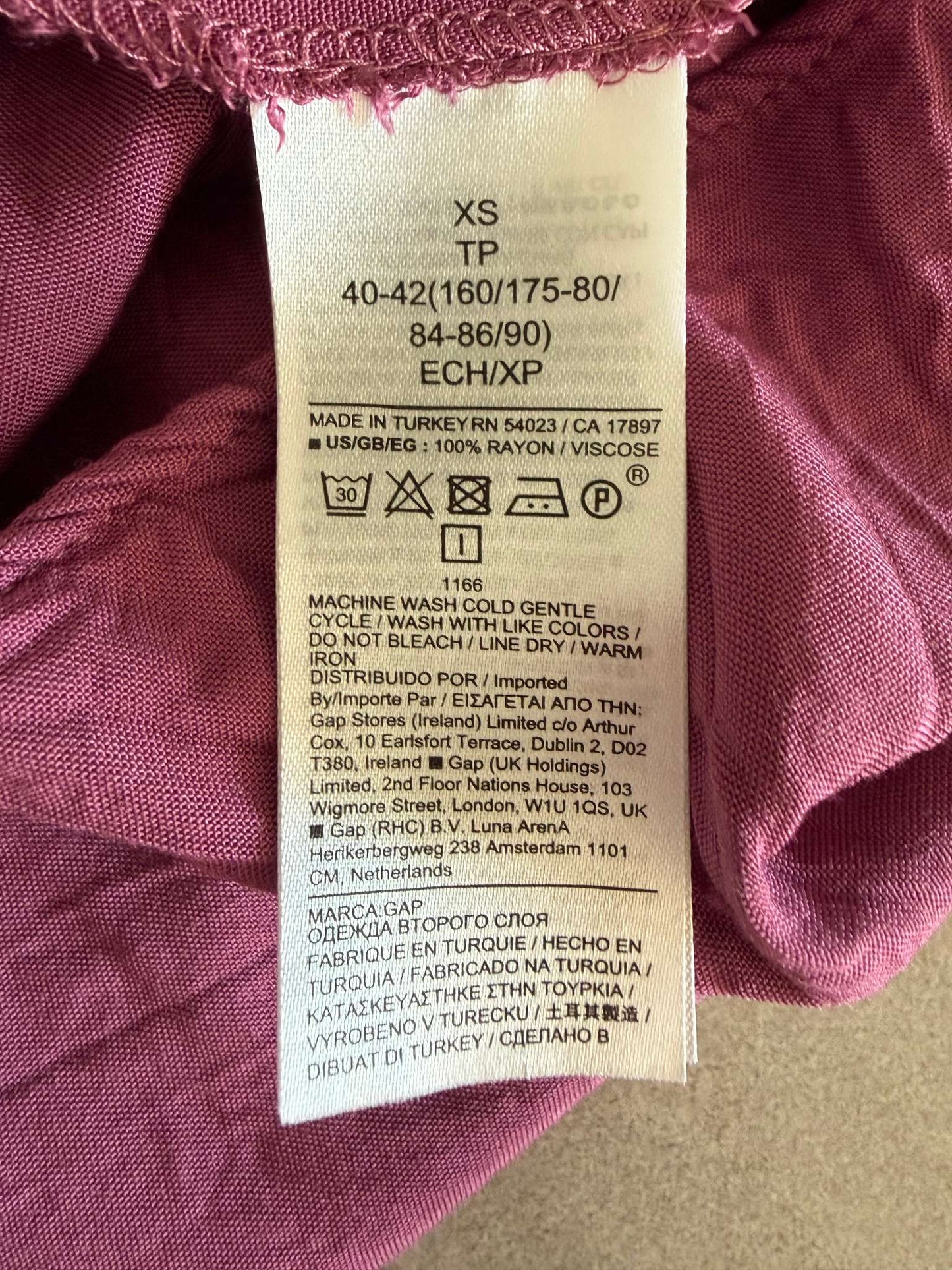 Gap Maternity Dress - XS, Pink, EUC, MSRP $128.00, Maternity XS (0-2)