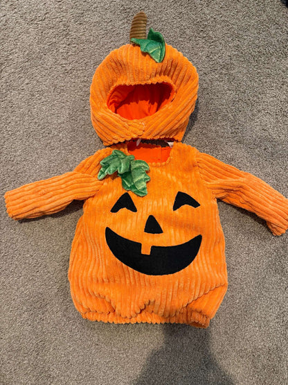 Baby Pumpkin Costume, 6-12 Months, MSRP $34.99, Kids 12 Month (9-12M)