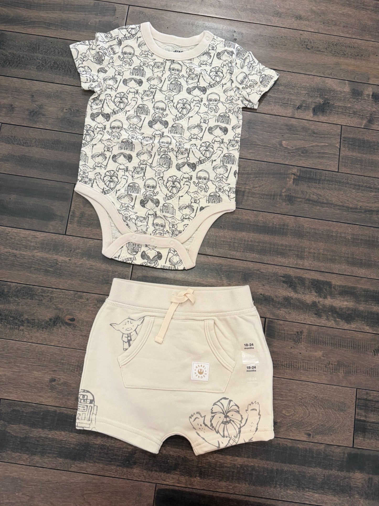 Gap Star Wars short set, Kids 24 Month (18-24M)