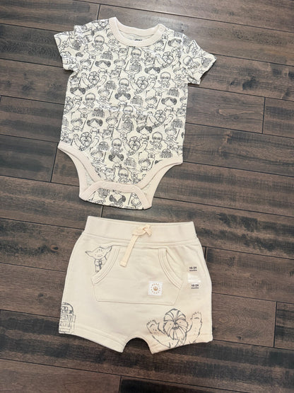 Gap Star Wars short set, Kids 24 Month (18-24M)