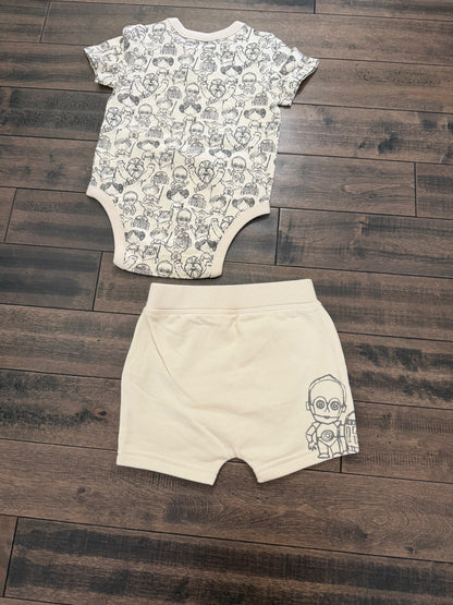 Gap Star Wars short set, Kids 24 Month (18-24M)