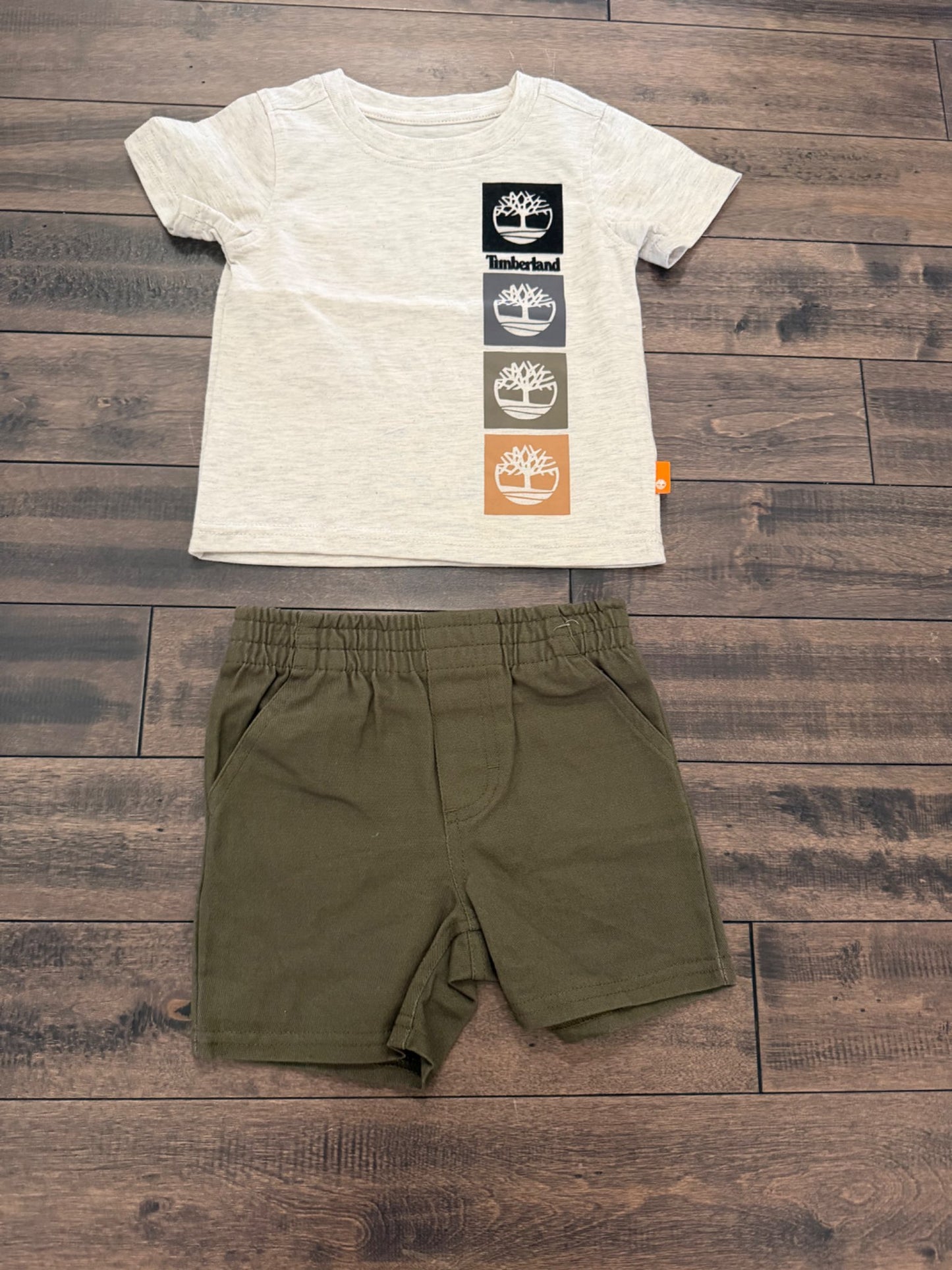 Timberland short set, Kids 12 Month (9-12M)