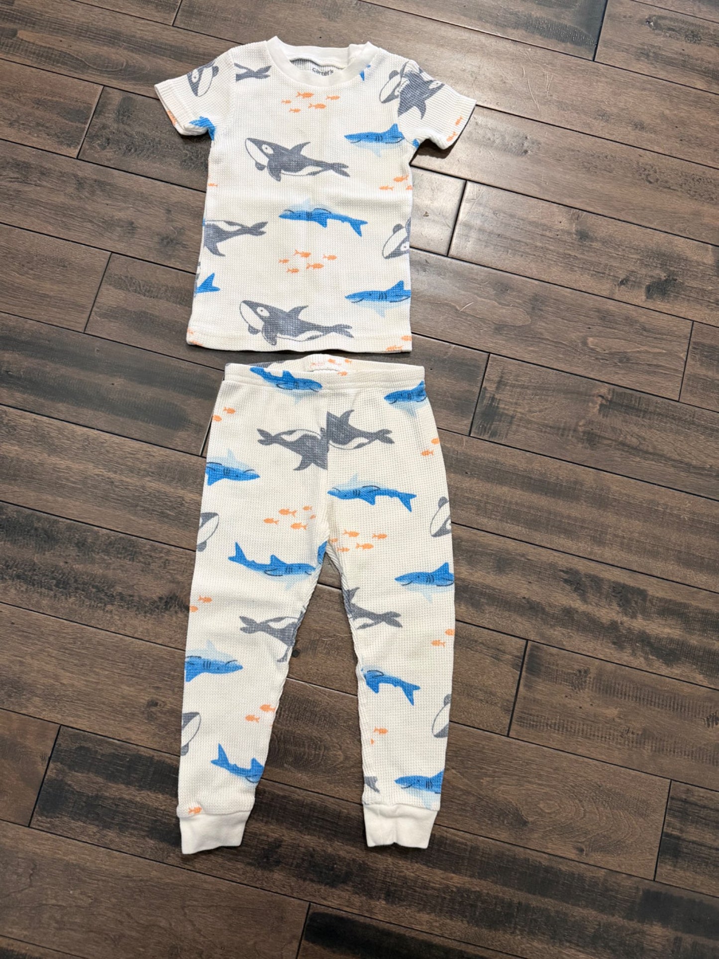 Carters waffle pajamas, Kids 2T