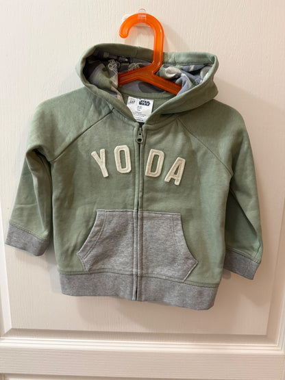 Gap Star Wars zip up hoodie, Kids 24 Month (18-24M)