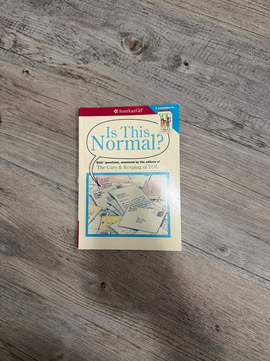 American girl is this normal book