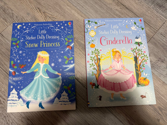 Usborne sticker books