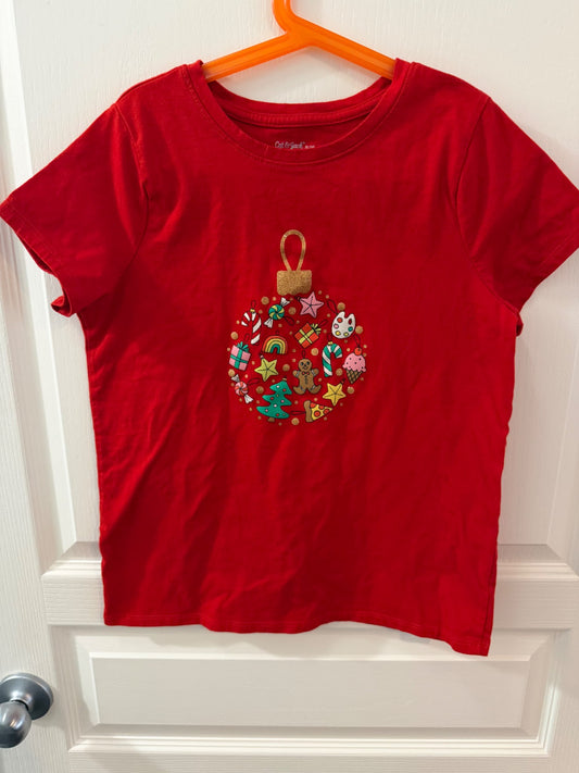 Girls Christmas t-shirt, Kids 14