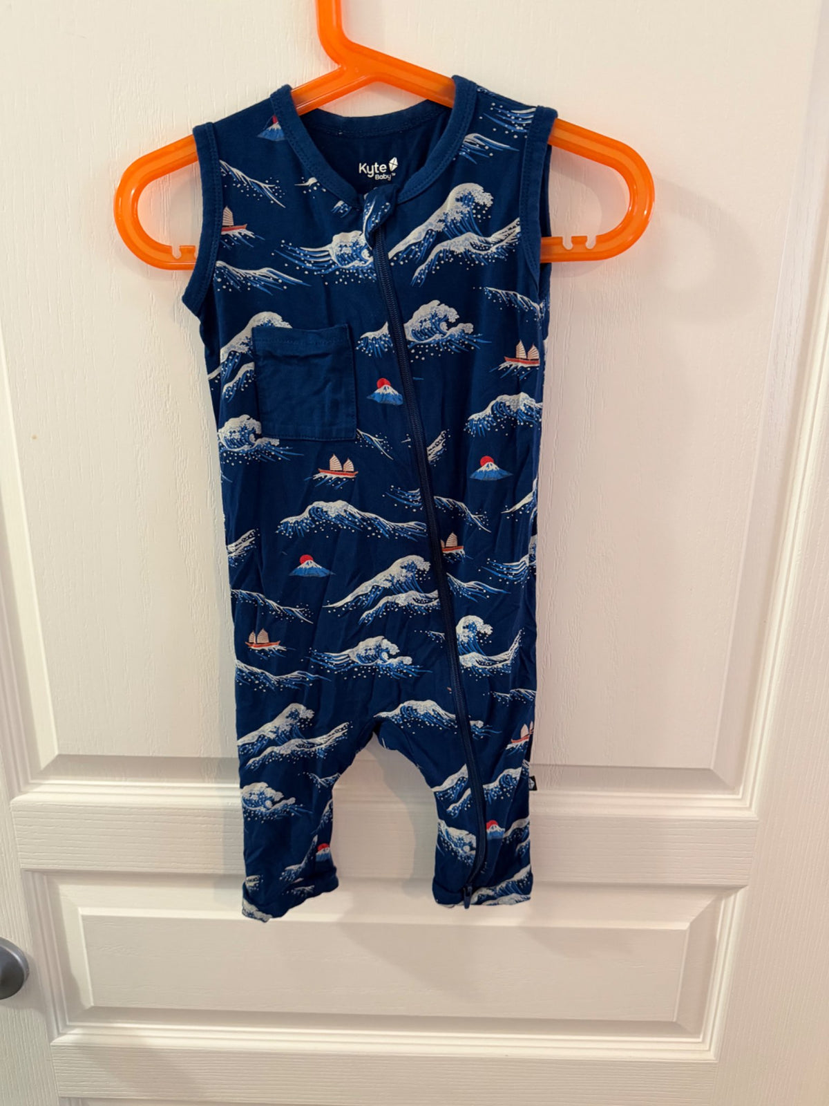 Kyte sleeveless romper , Kids 2T