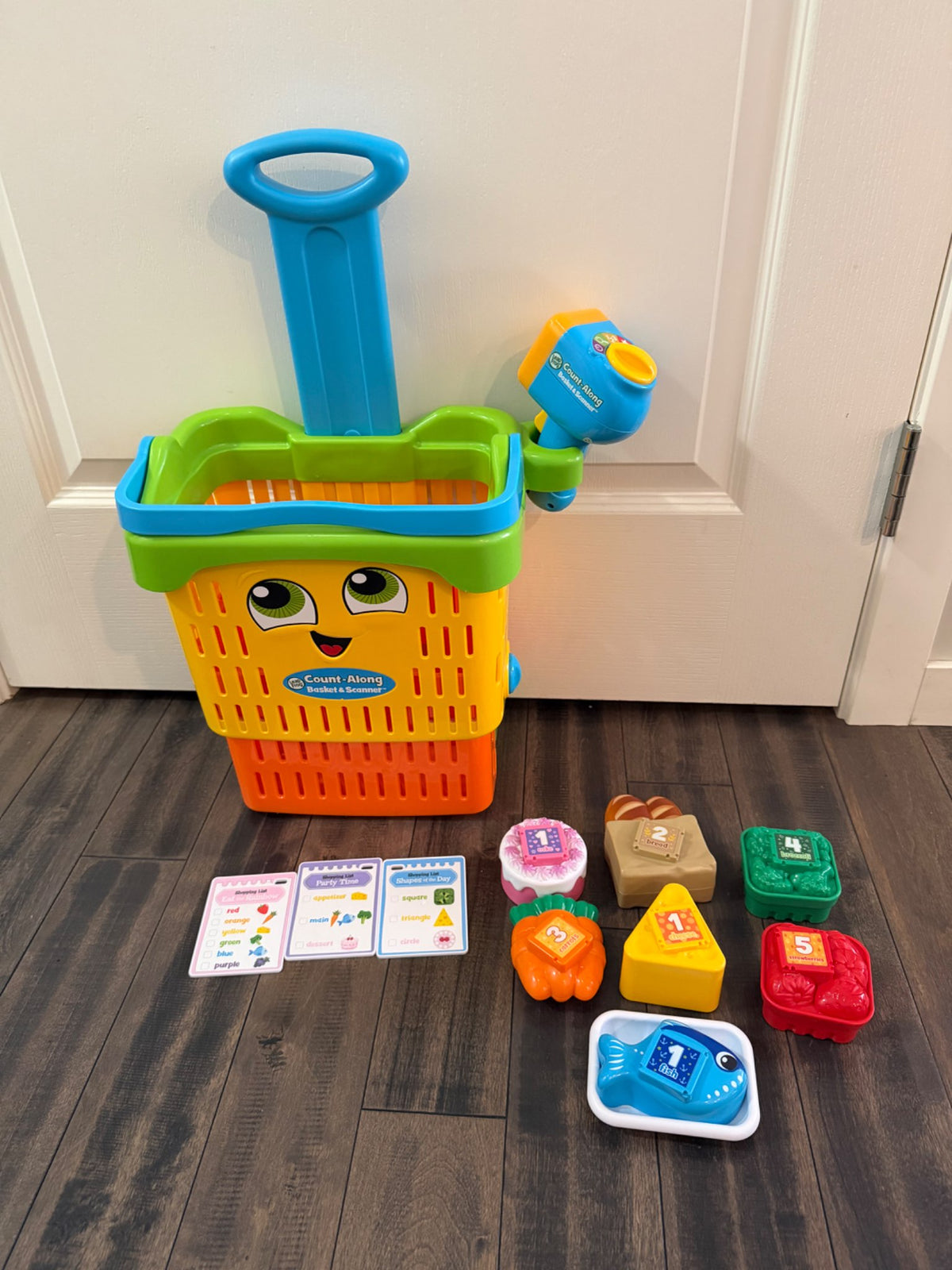 Leap frog count along basket/ scanner