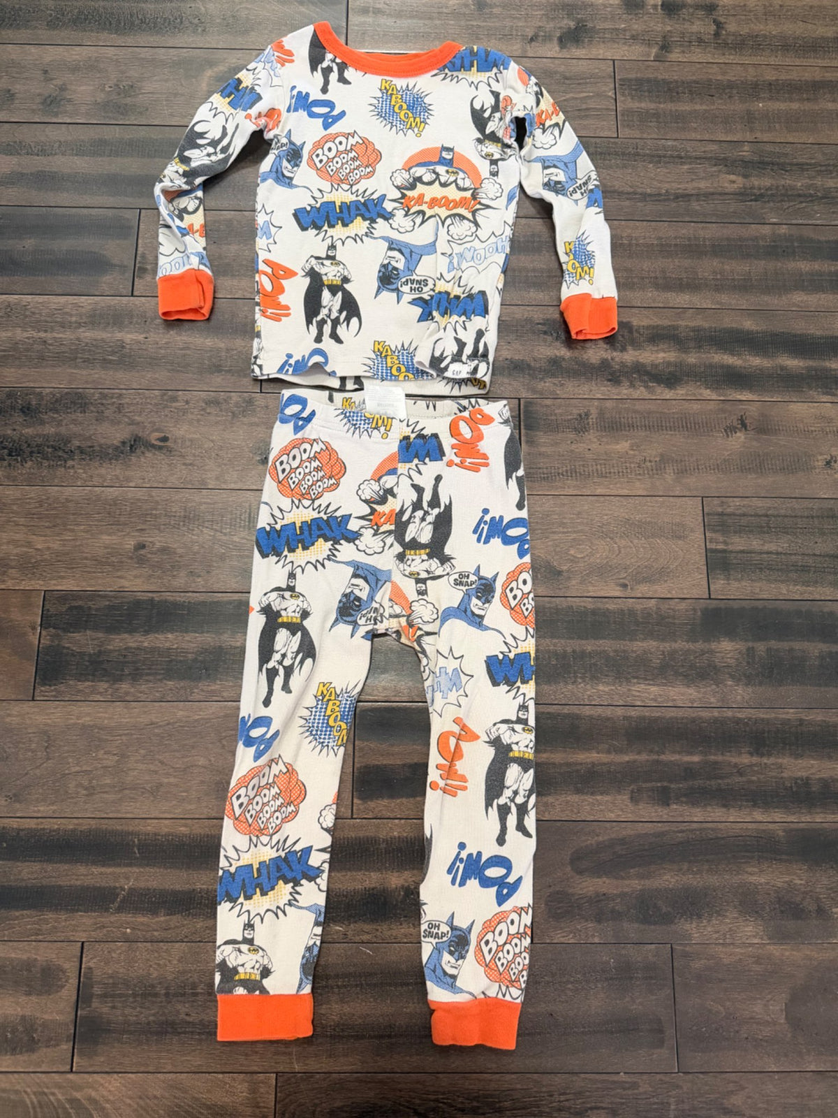 Gap DC pajamas, Kids 3T