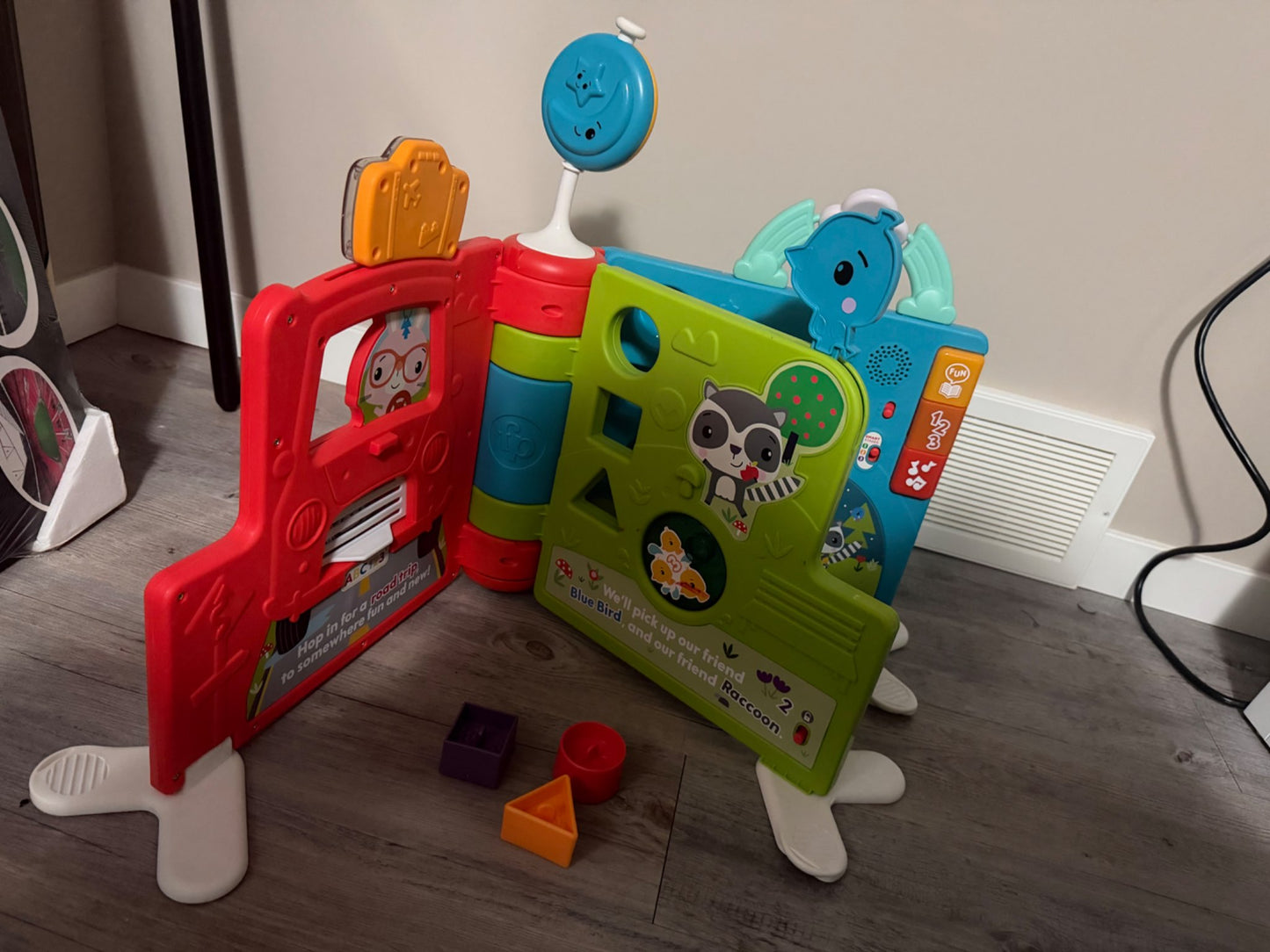 Fisher Price sit to stand giant activity book