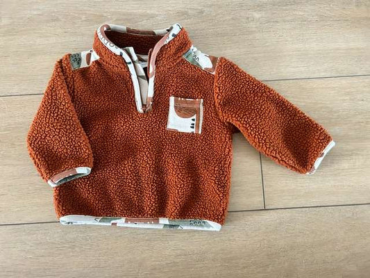 Boys Sherpa Sweater 9M, Kids 9 Month (6-9M)
