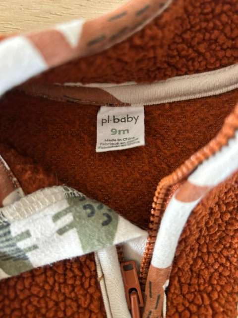 Boys Sherpa Sweater 9M, Kids 9 Month (6-9M)