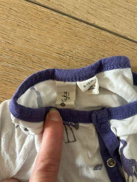 Kyte Baby Romper/Fold Over Feet 6-12m, Kids 9 Month (6-9M)