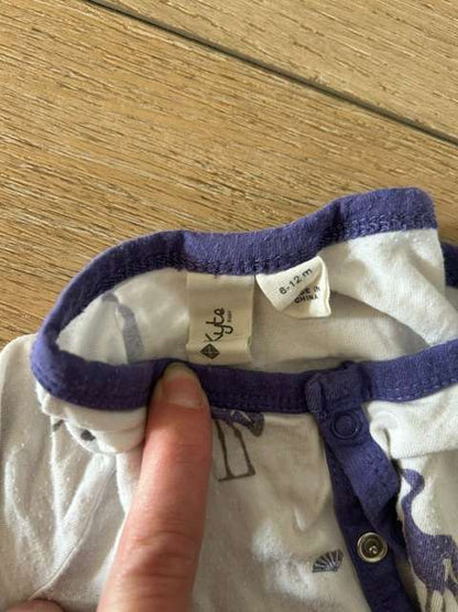 Kyte Baby Romper/Fold Over Feet 6-12m, Kids 9 Month (6-9M)