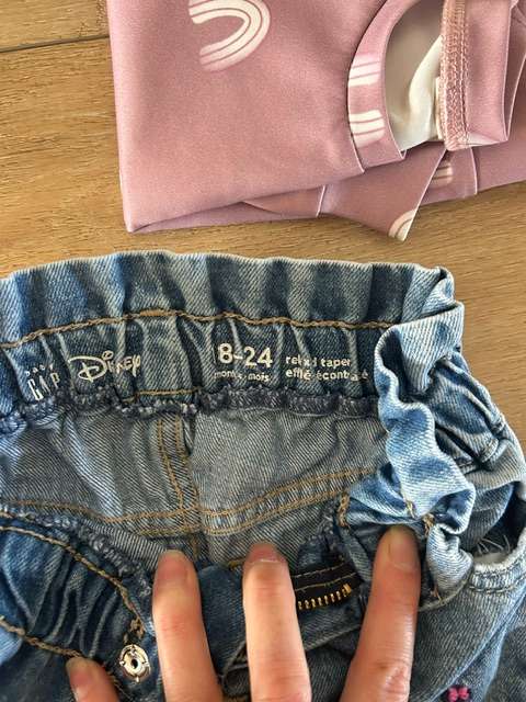 Girls Outfit, Baby Gap Disney Pants 18-24m, Kids 24 Month (18-24M)