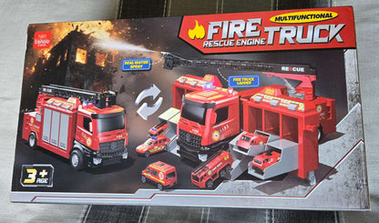 Brand New Fire Truck Playset MSRP $45.99
