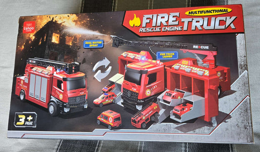 Brand New Fire Truck Playset MSRP $45.99