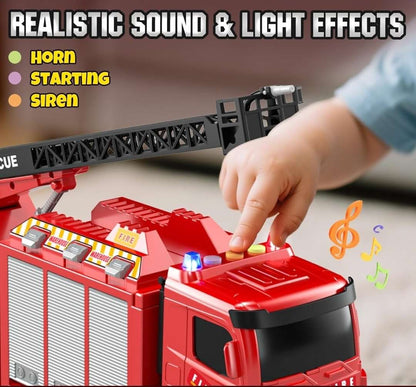 Brand New Fire Truck Playset MSRP $45.99