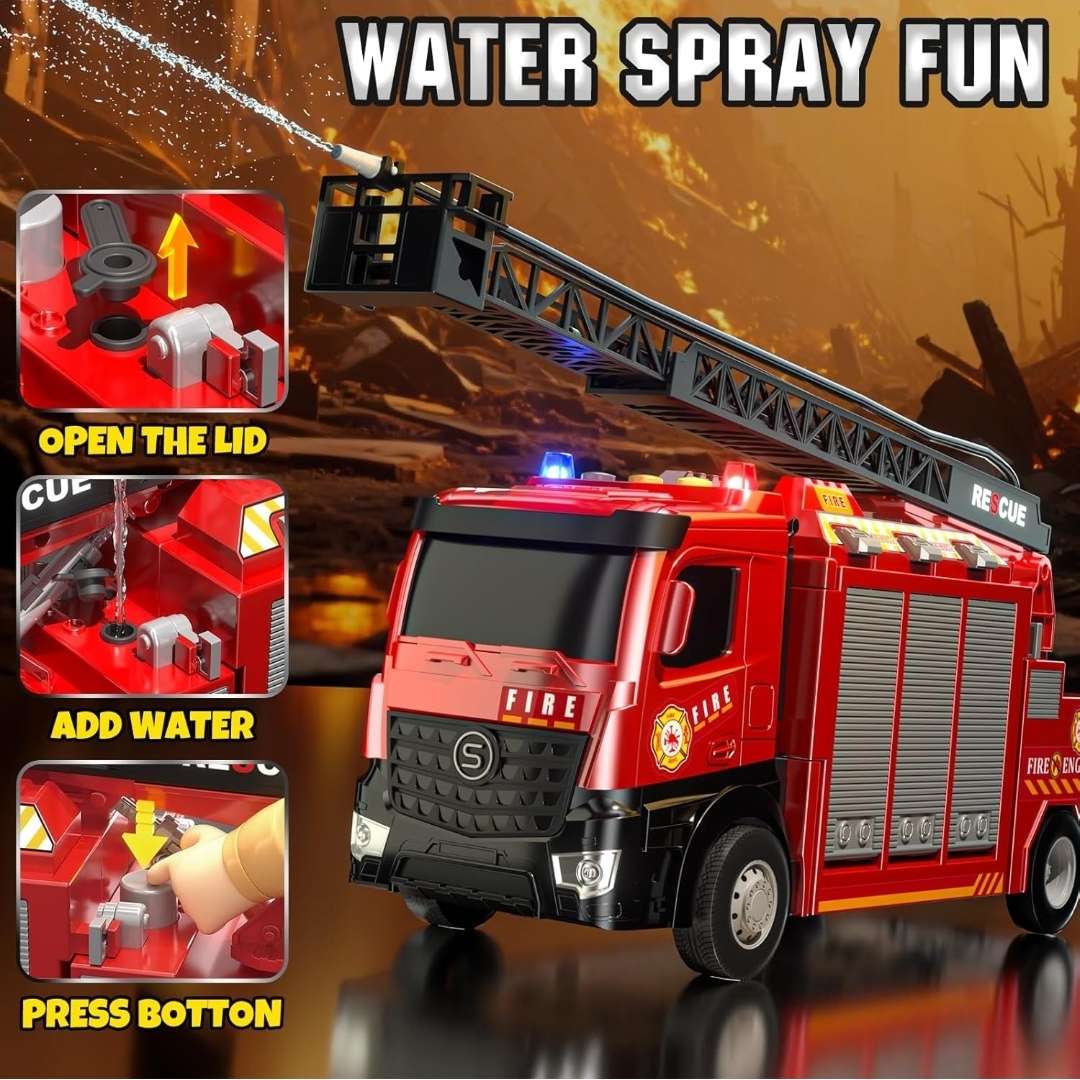 Brand New Fire Truck Playset MSRP $45.99